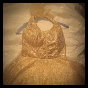 Halter cocktail dress